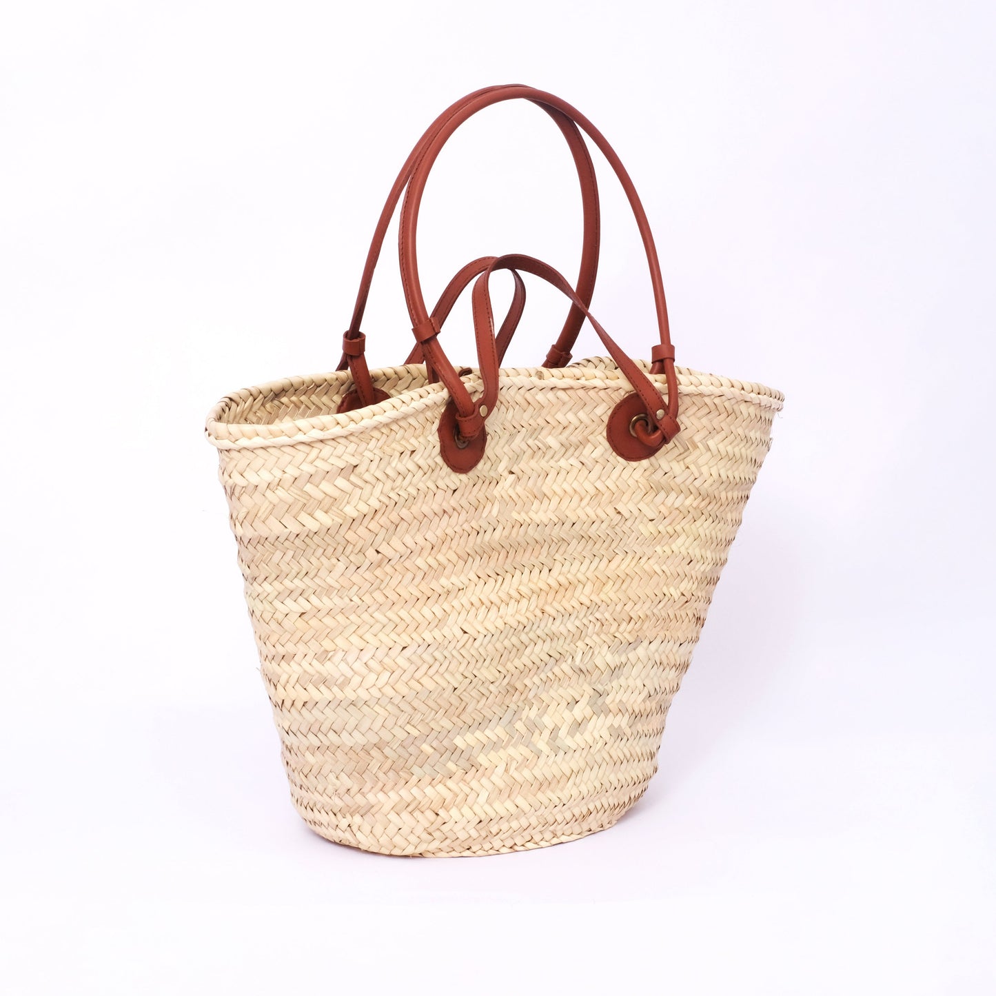 Palm Straw & Vegan Leather Tote: Supporting Artisans & the Environment