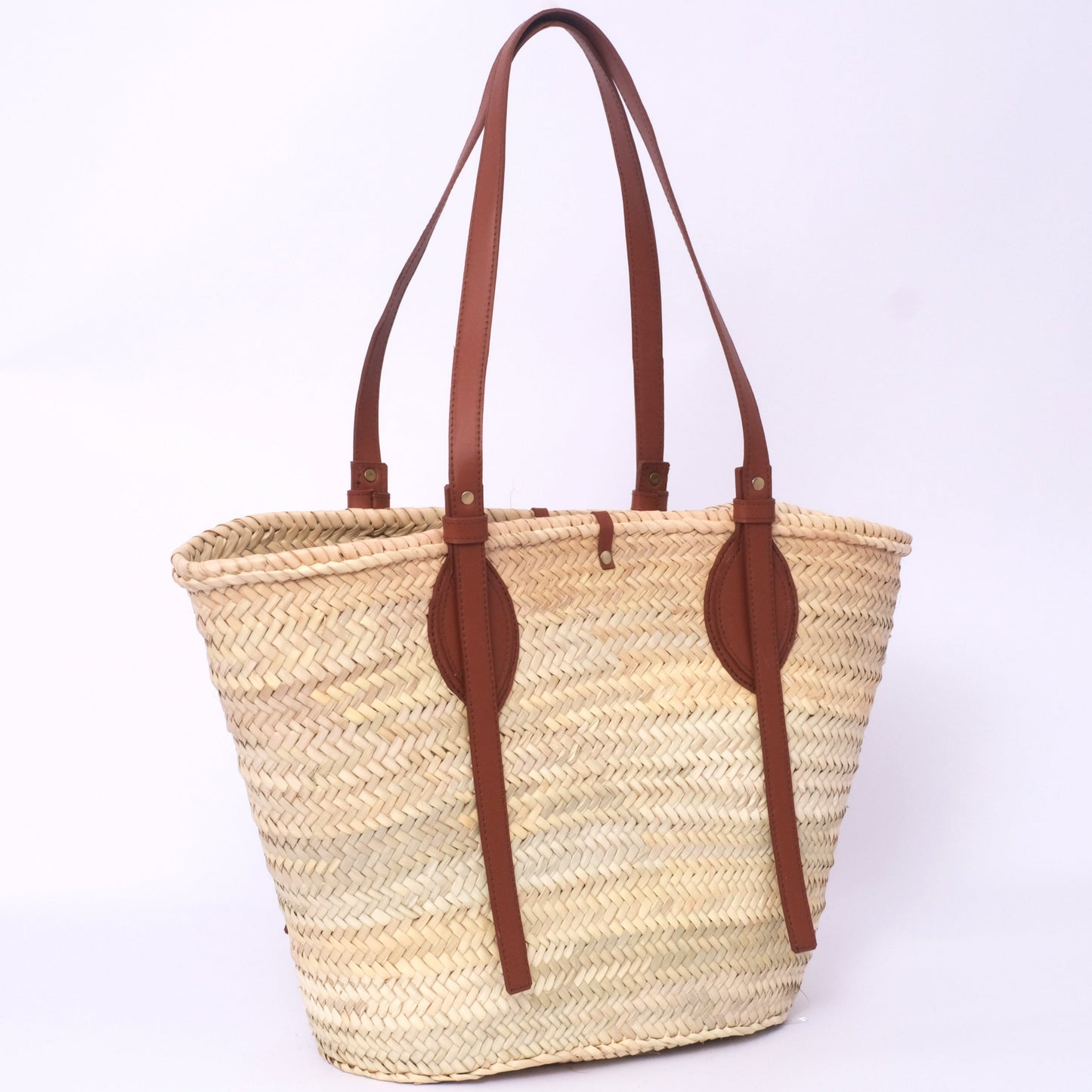 Natural Woven Palm Straw Bag: Elevate Your Style Sustainably