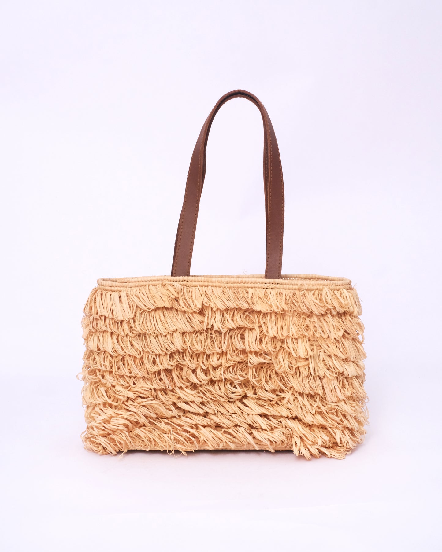 Aksil Raffia handmade handbag