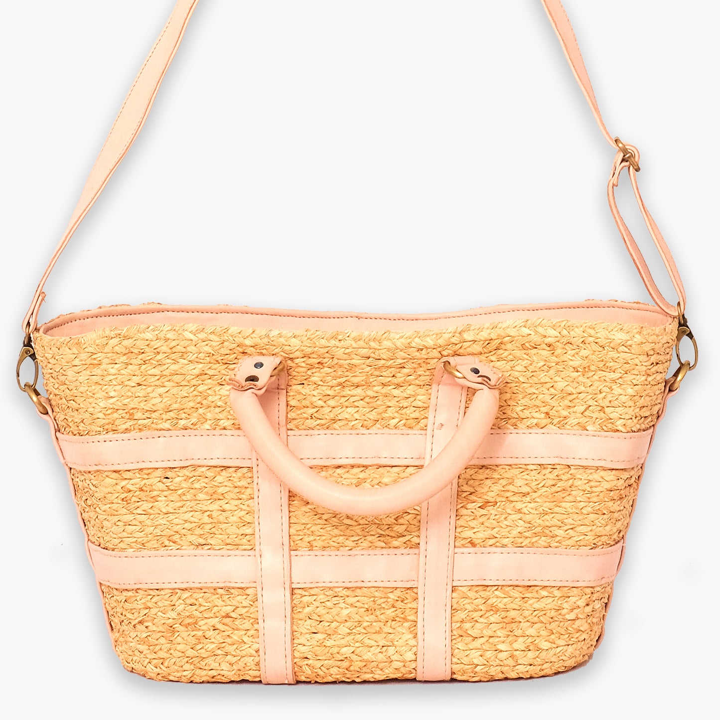 Handwoven Palm Straw Bag: Your Sustainable Companion for Every Occasion