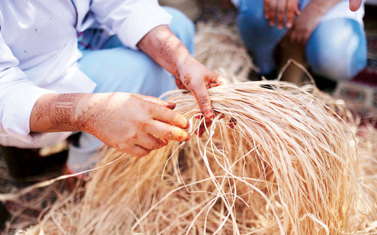 Raffia, Leather & Moroccan Straw (Doum): Nature’s Materials for Modern Living