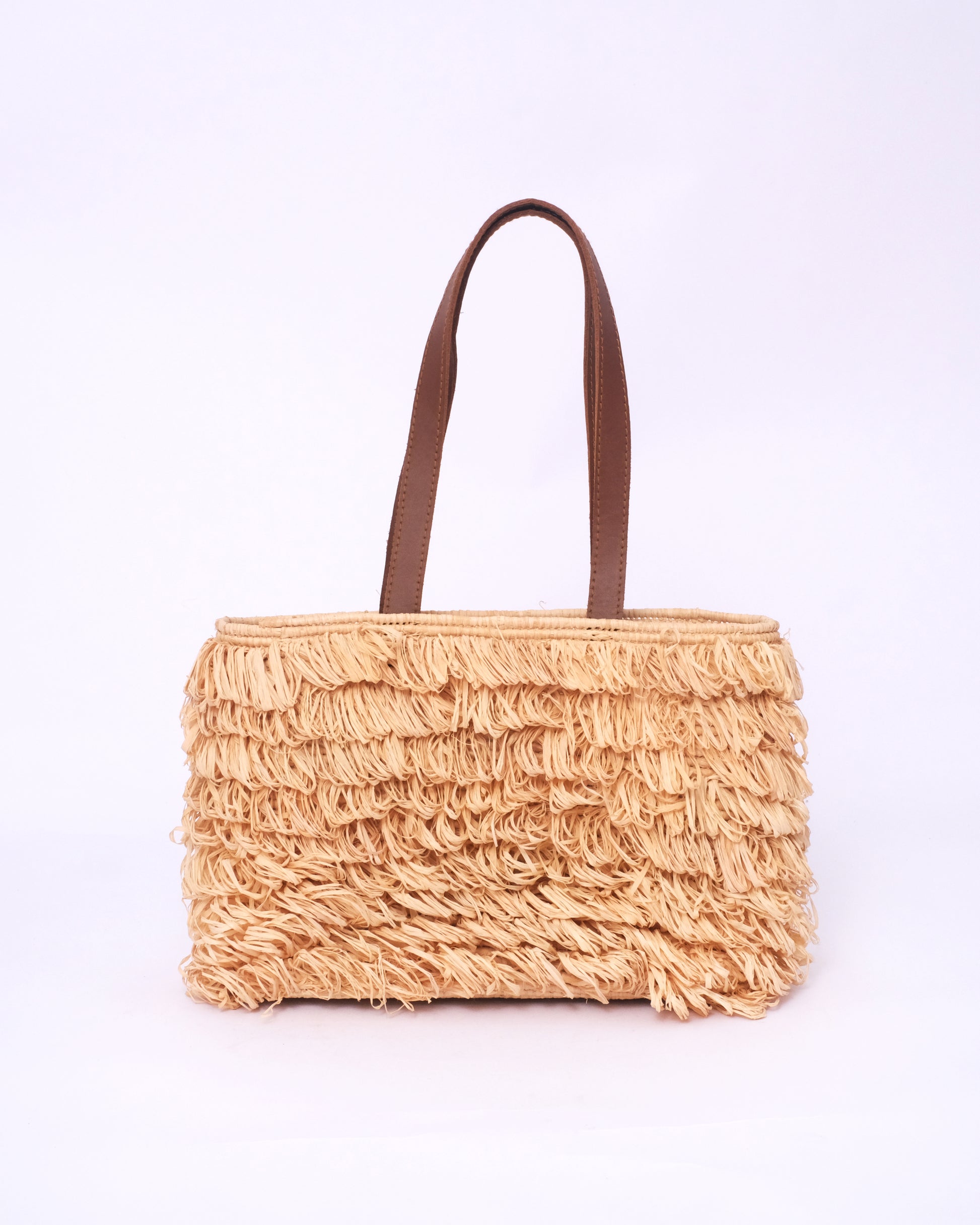 Aksil Raffia handmade  handbag 